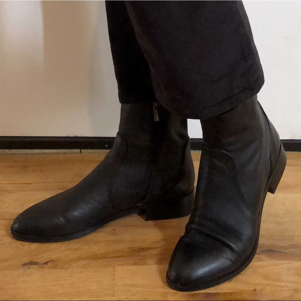 Topshop Klash leather mod boots